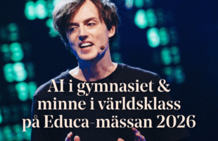 Välkommen på våra program på Educa-mässan Välkommen på våra program på Educa-mässan